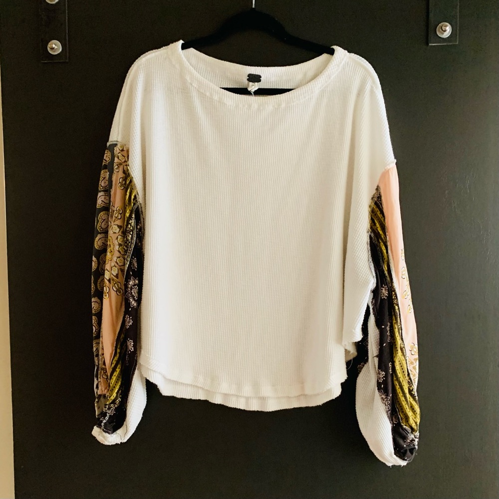 Free people bell sleeve tee